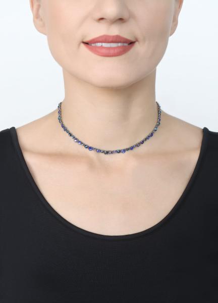 Dark Blue - Water Cascade necklace - Konplott